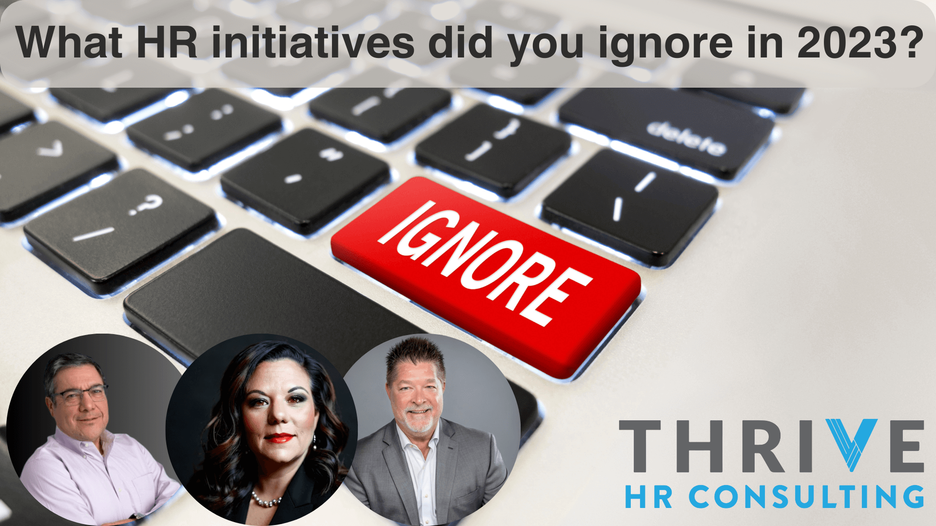 What did you ignore in 2023