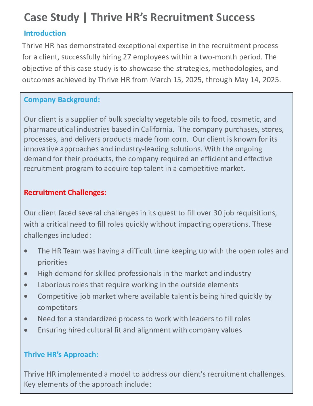 Case Study - Thrive HRs Recruitment Success page 2